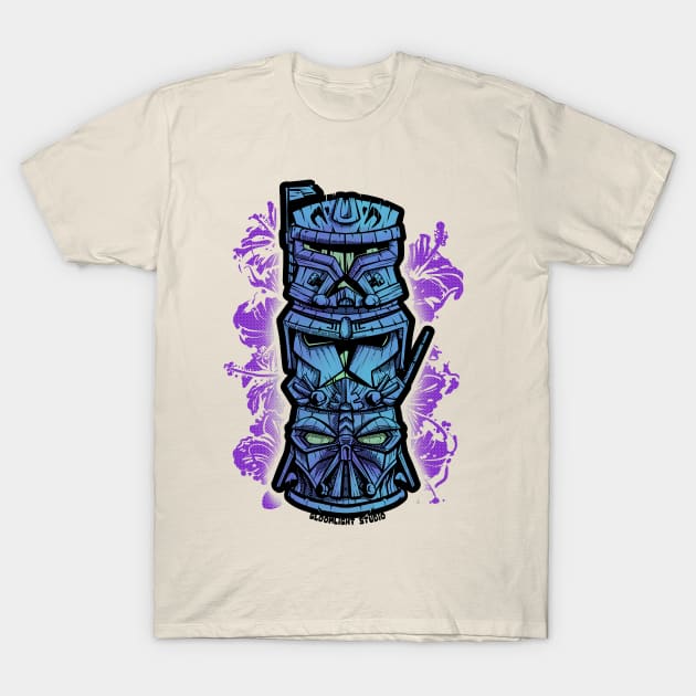 Tiki Clones - Fresh Paint! T-Shirt by Gloomlight